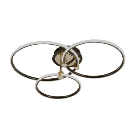 LED prigušiva stropno svetlo LED/64W/230V 3000-6500K + daljinski upravljač