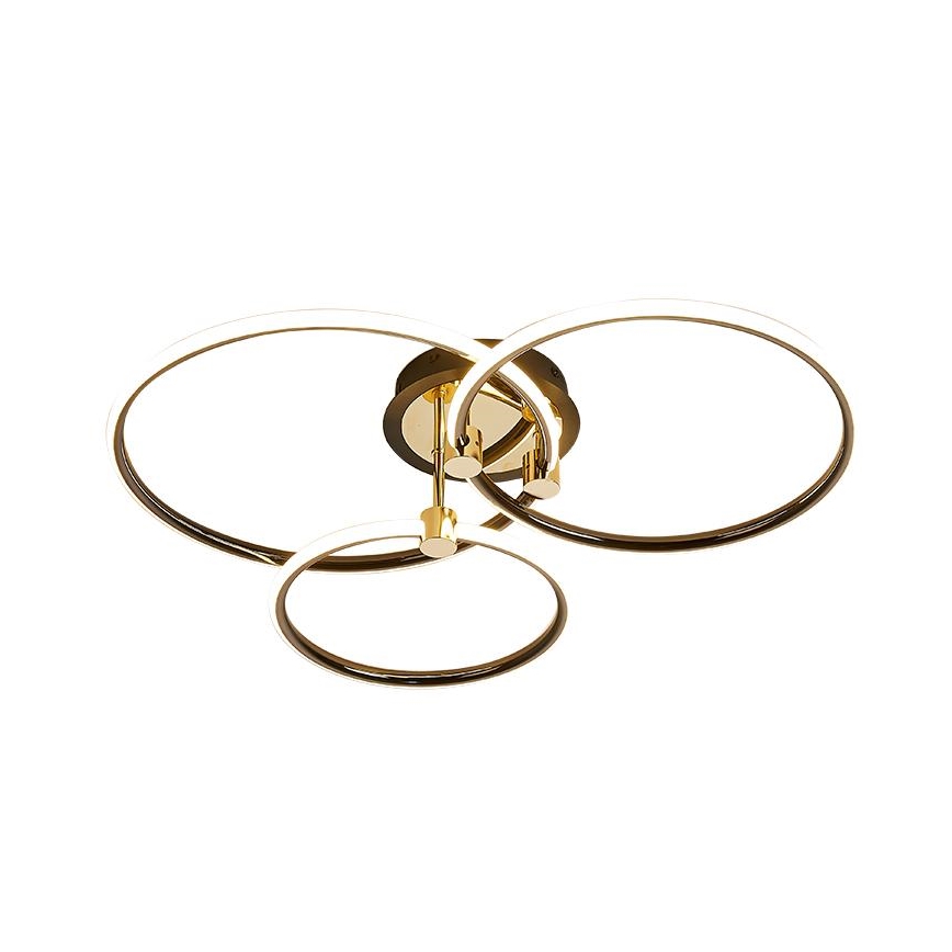 LED prigušiva stropno svetlo LED/64W/230V 3000-6500K + daljinski upravljač