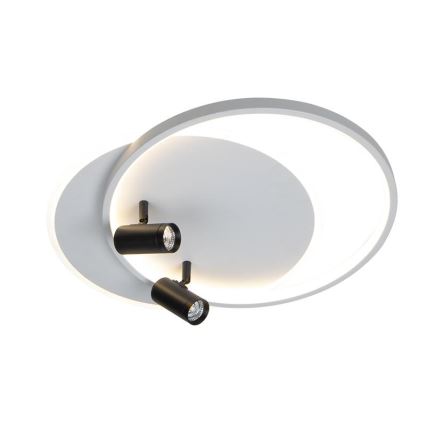 LED prigušiva stropno svetlo LED/65W/230V 3000-6500K bela + daljinski upravljač