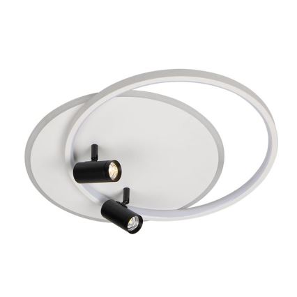 LED prigušiva stropno svetlo LED/65W/230V 3000-6500K bela + daljinski upravljač