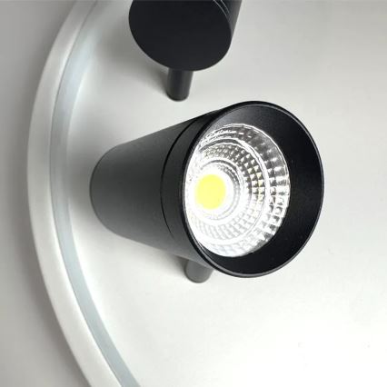 LED prigušiva stropno svetlo LED/65W/230V 3000-6500K bela + daljinski upravljač