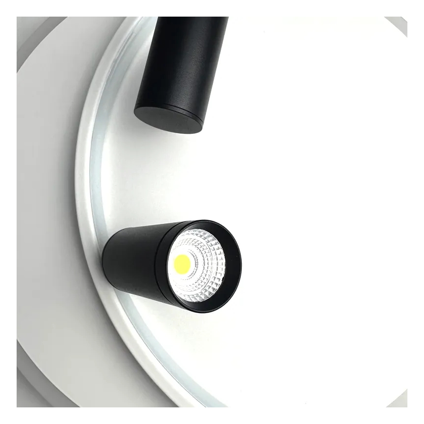 LED prigušiva stropno svetlo LED/65W/230V 3000-6500K bela + daljinski upravljač