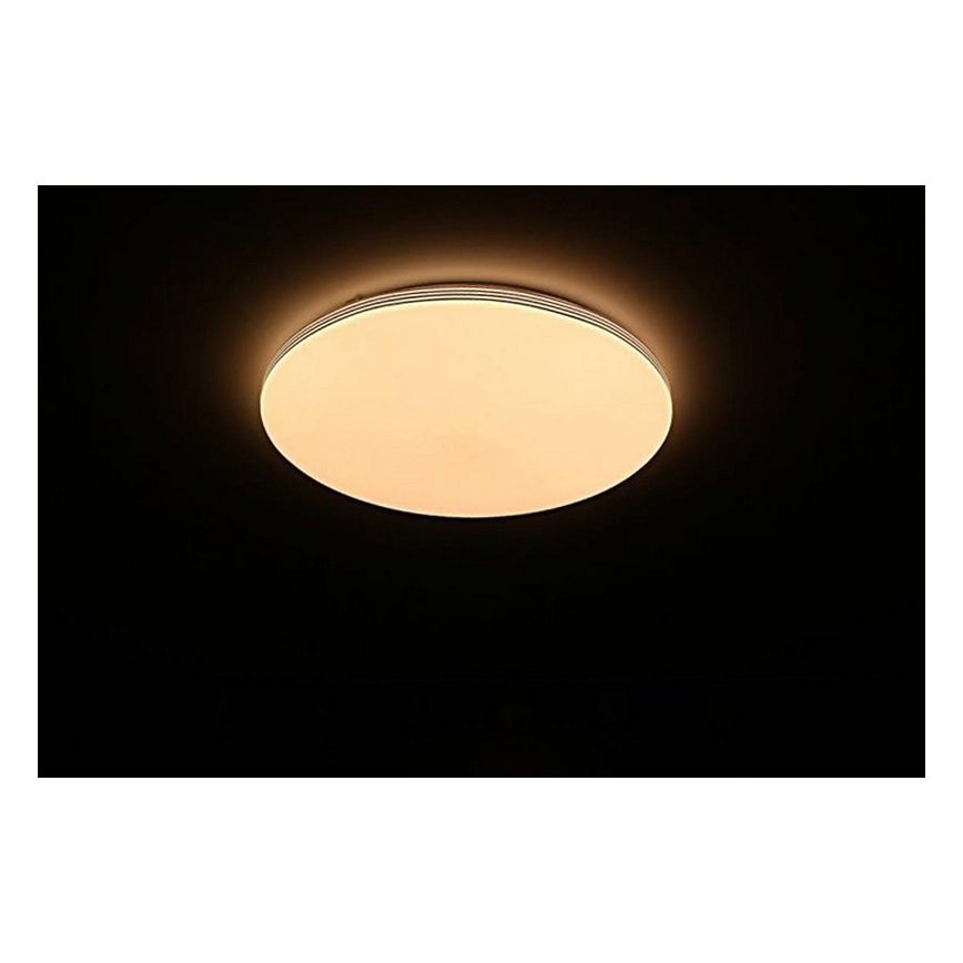LED prigušiva stropna svetiljka SIENA LED/68W/230V + daljinski upravljač