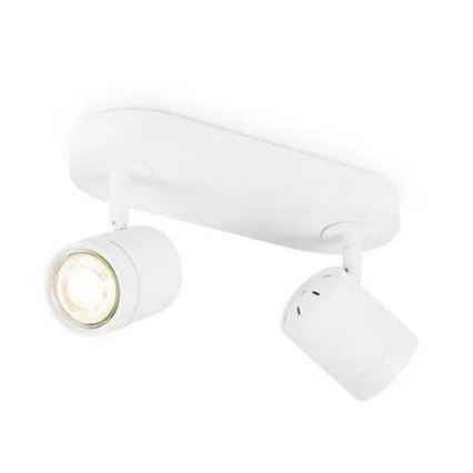 LED prigušiva tačkasta svetiljka MANU 2xGU10/5,8W/230V bela