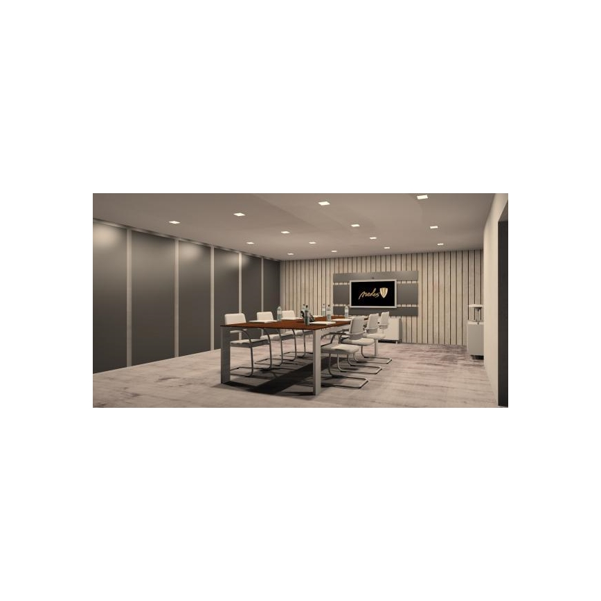 LED prigušiva ugradna stropna svjetiljka LED/12W/230V 3000-6500K Wi-Fi Tuya