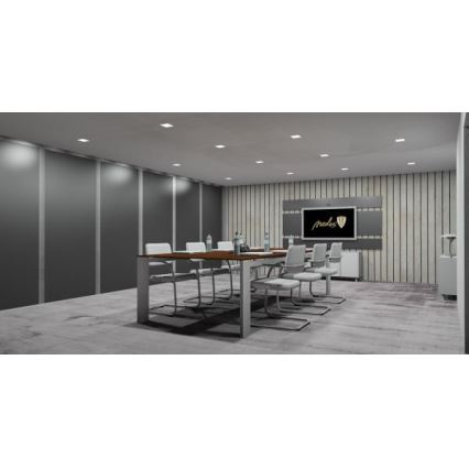 LED prigušiva ugradna stropna svjetiljka LED/12W/230V 3000-6500K Wi-Fi Tuya