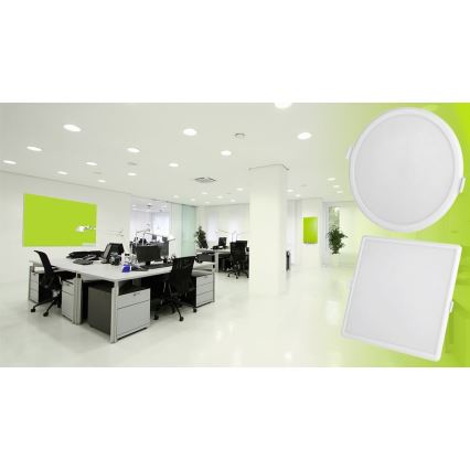 LED prigušiva ugradna svetiljka ALGINE LED/12W/230V Wi-Fi Tuya kvadratna