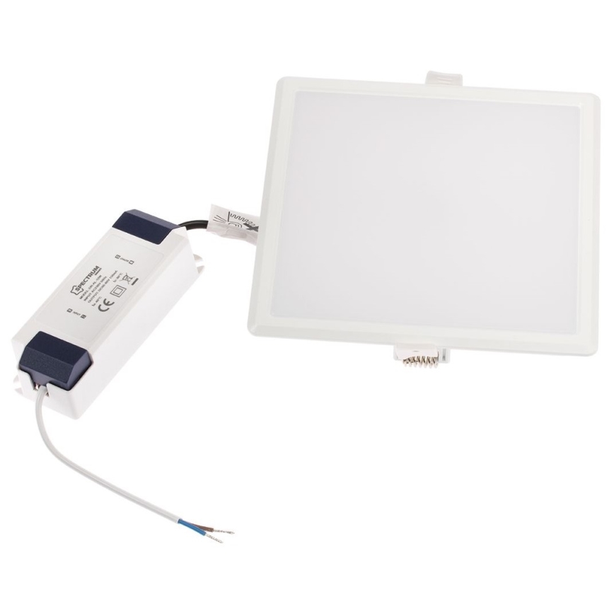 LED prigušiva ugradna svetiljka ALGINE LED/12W/230V Wi-Fi Tuya kvadratna