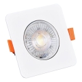 LED prigušiva ugradna svetiljka KENT LED/3/5/7W/230V 3000/4000/6000K 9x9 cm bela