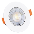 LED prigušiva ugradna svetiljka ZITA LED/3/5/7W/230V 3000/4000/6000K Ø 9 cm bela