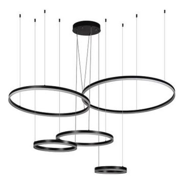 LED prigušiva viseća lampa na sajli LED/220W/230V 3000-6500K prečnik 100 cm + daljinsko upravljanje