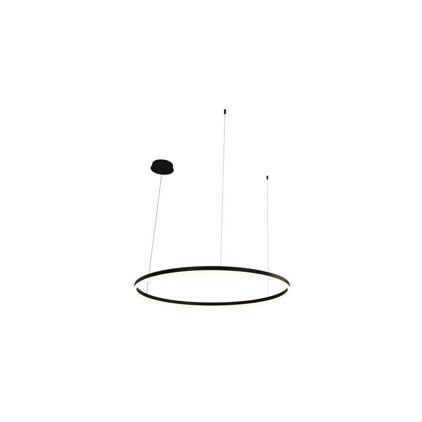 LED prigušiva luster na sajli LED/55W/230V 3000–6500K prečnik 80 cm + daljinski upravljač