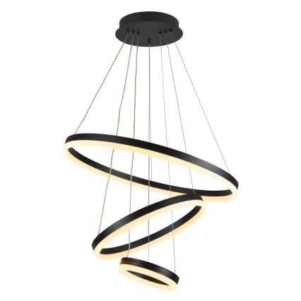 LED prigušiva luster na sajli LED/85W/230V 3000-6500K prečnik 60 cm + daljinsko upravljanje