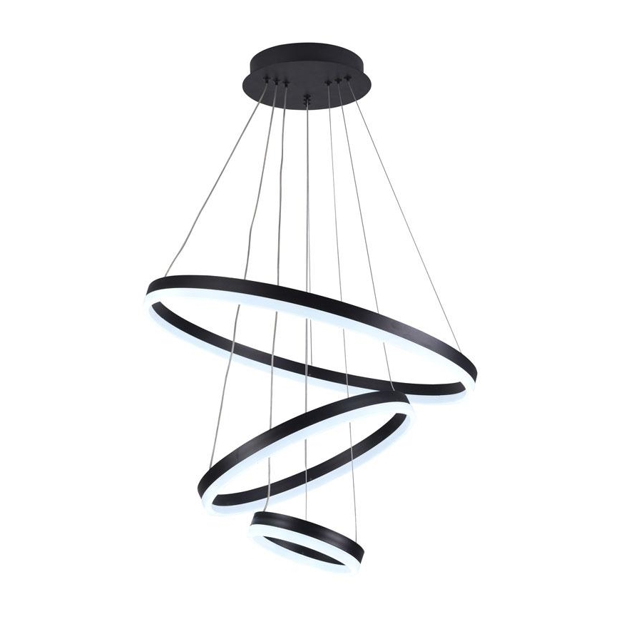 LED prigušiva luster na sajli LED/85W/230V 3000-6500K prečnik 60 cm + daljinsko upravljanje