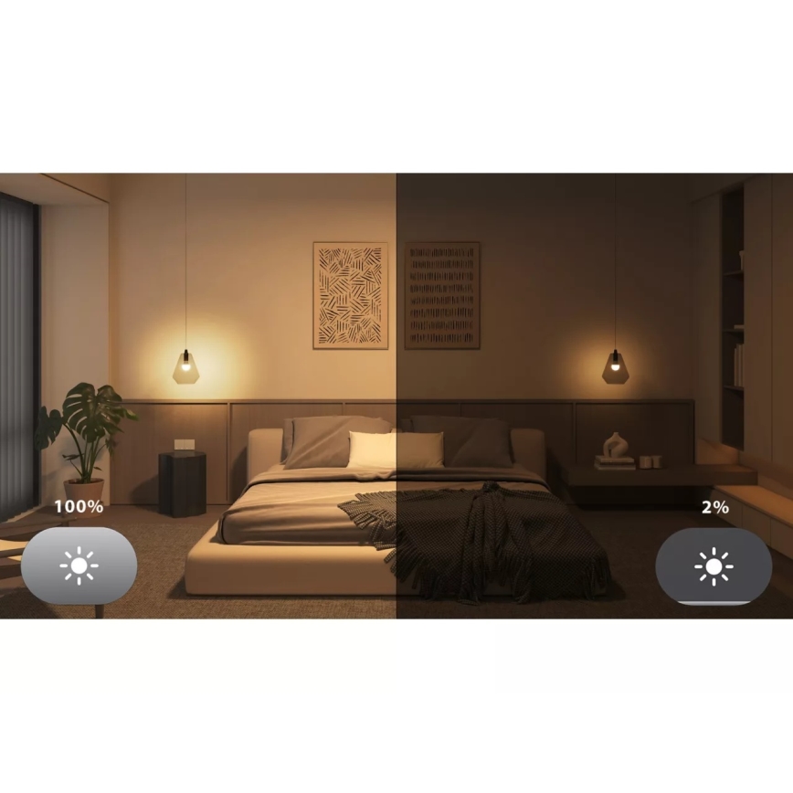 LED zatemnjiva sijalica Philips Hue White And Color Ambiance Essential E27/8W/230V 2200-6500K