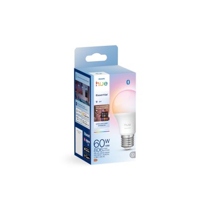 LED zatemnjiva sijalica Philips Hue White And Color Ambiance Essential E27/8W/230V 2200-6500K