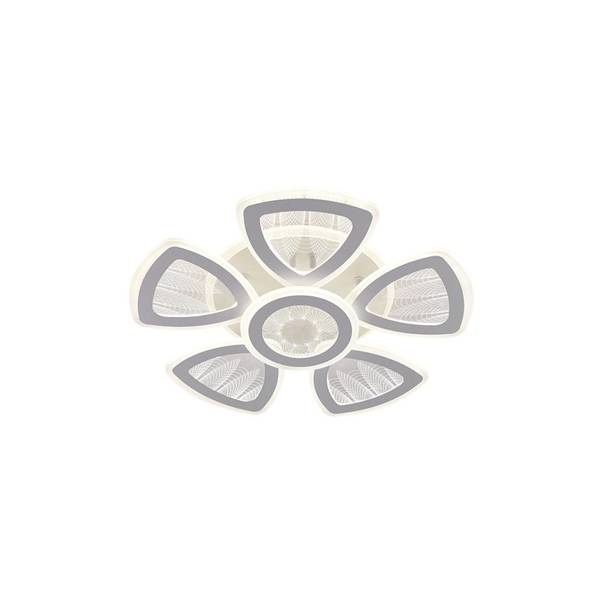 LED Prigušivi nadgradni luster LED/145W/230V 3000-6500K + Daljinski upravljač