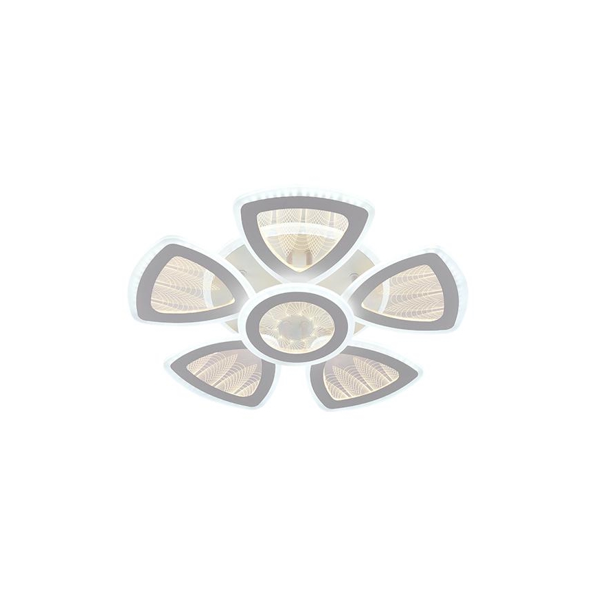 LED Prigušivi nadgradni luster LED/145W/230V 3000-6500K + Daljinski upravljač