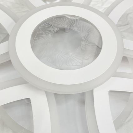 LED Prigušivi nadgradni luster LED/145W/230V 3000-6500K + Daljinski upravljač