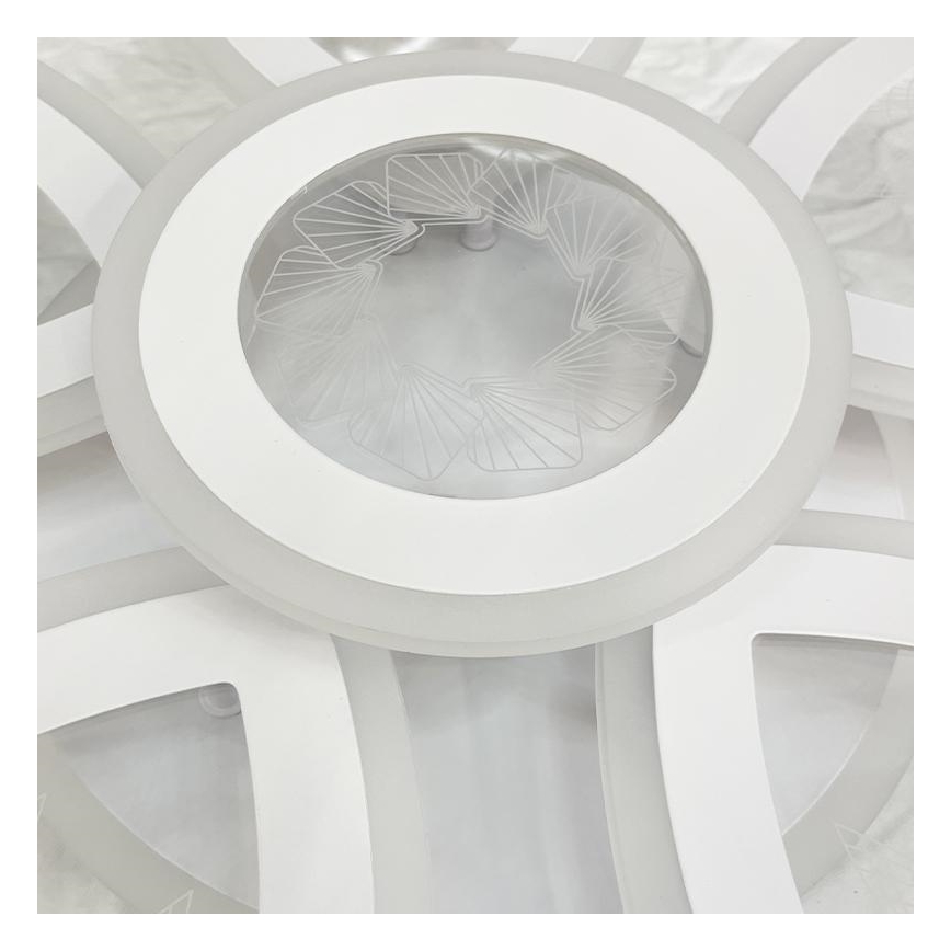 LED Prigušivi nadgradni luster LED/145W/230V 3000-6500K + Daljinski upravljač