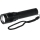 LED punjiva aluminijumska baterijska lampa 3W/2000 mAh IPX4 crna