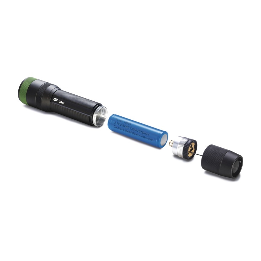 LED punjiva baterijska lampa GP DISCOVERY CR41 LED/Li-ion 3,7V IPX7