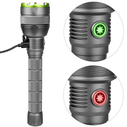 LED prigušiva punjiva lampa sa funkcijom powerbanke LED/5V IPX7 10000 lm 2600 mAh