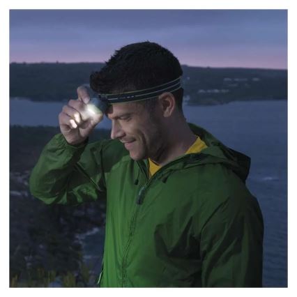 LED punjiva čelna lampa LED/USB 1600 mAh IPX6