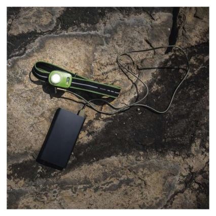 LED punjiva čelna lampa LED/USB 1600 mAh IPX6