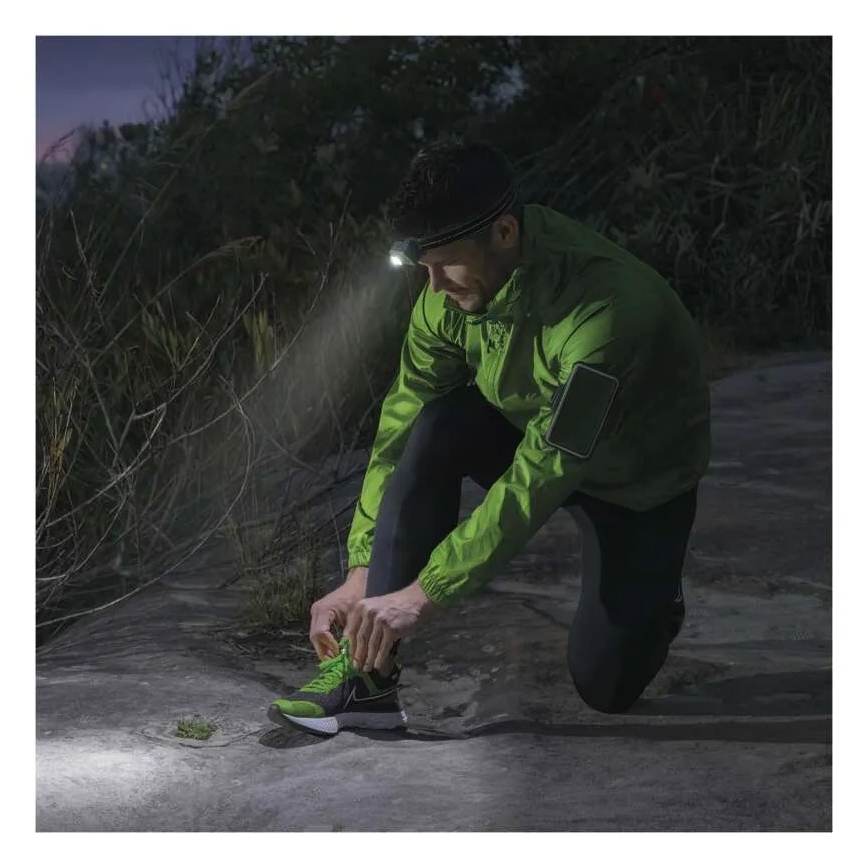 LED punjiva čelna lampa LED/USB 1600 mAh IPX6