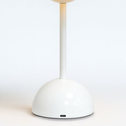 LED punjiva dodirna stona lampa COSTA LED/3W/5V 2400 mAh 3000-6000K bela