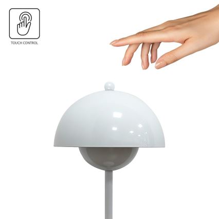LED punjiva dodirna stona lampa COSTA LED/3W/5V 2400 mAh 3000-6000K bela