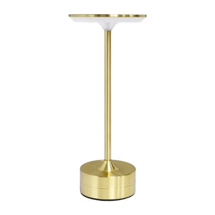 LED punjiva dodirna stona lampa TAVOLO LED/2,5W/5V 2400 mAh 3000-6000K zlatna