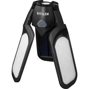LED punjiva kamperska lampa sa solarnim panelom LED/3W/1600 mAh IPX4