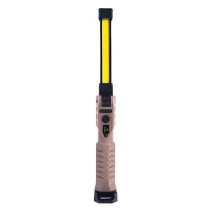 LED prigušiva punjiva radna baterijska lampa sa funkcijom powerbanke LED/4W/5V IPX4 600 lm 2000 mAh