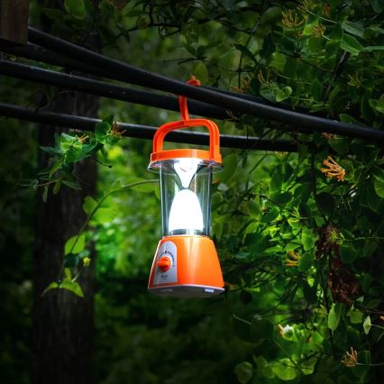 LED prigušiva punjiva solarna lampa sa funkcijom powerbanke LED/230V 710 lm 1600 mAh