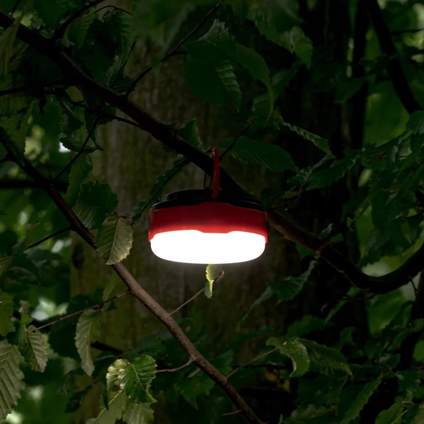 LED prigušiva punjiva solarna svetiljka sa funkcijom powerbanke LED/3W/5V 3000/4000/6500K IPX6 500 lm 2000 mAh