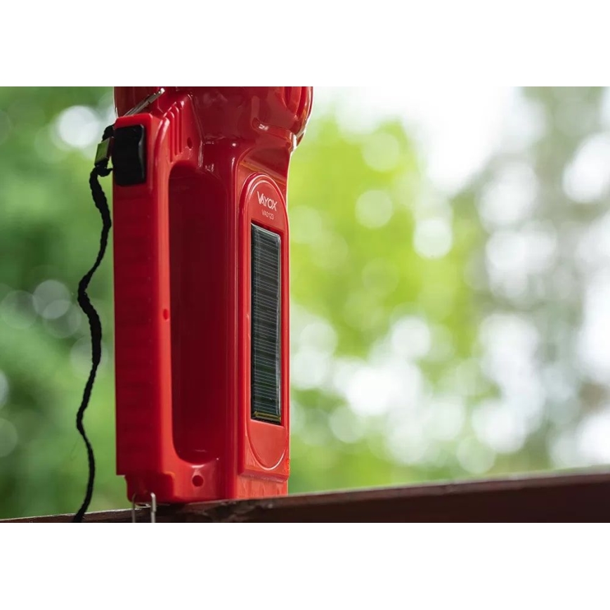 LED punjiva solarna svetiljka LED/7W/230V 400 lm 3200 mAh
