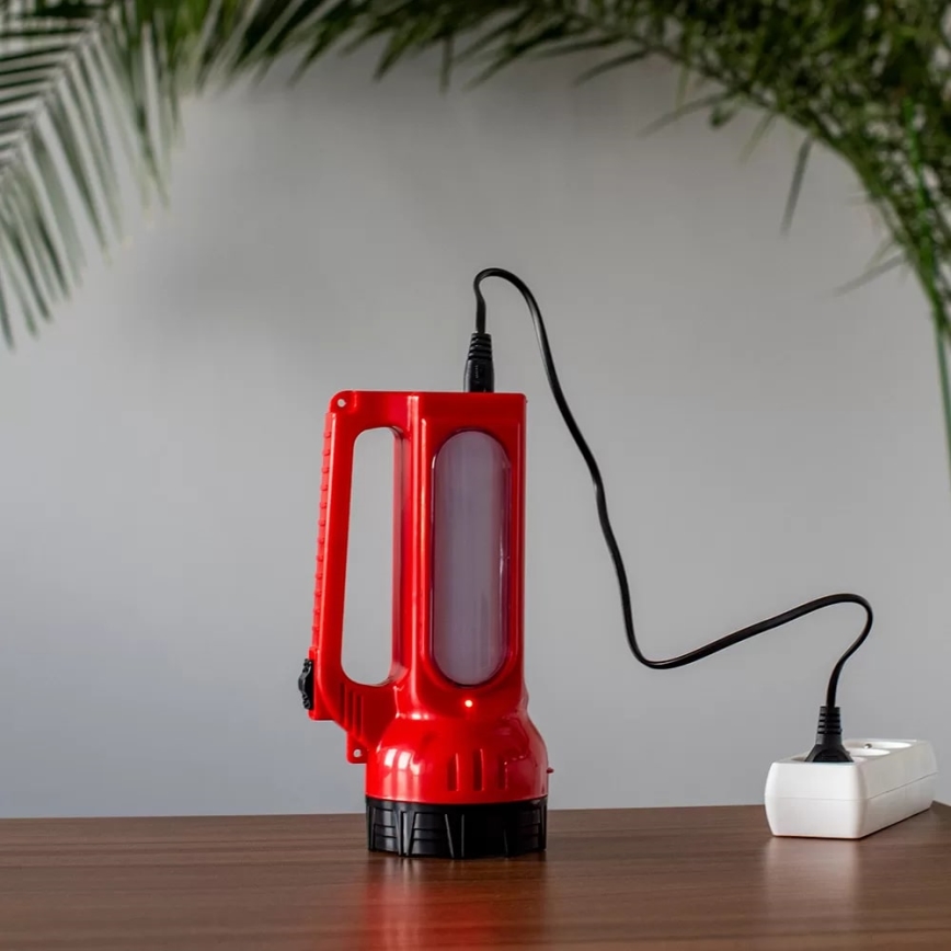 LED punjiva solarna svetiljka LED/7W/230V 400 lm 3200 mAh