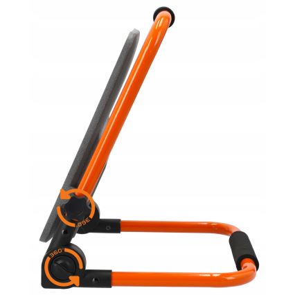 LED Punjivi reflektor sa stativom LED/100W/3,2V 4500K 15000 mAh IP65 narandžasta