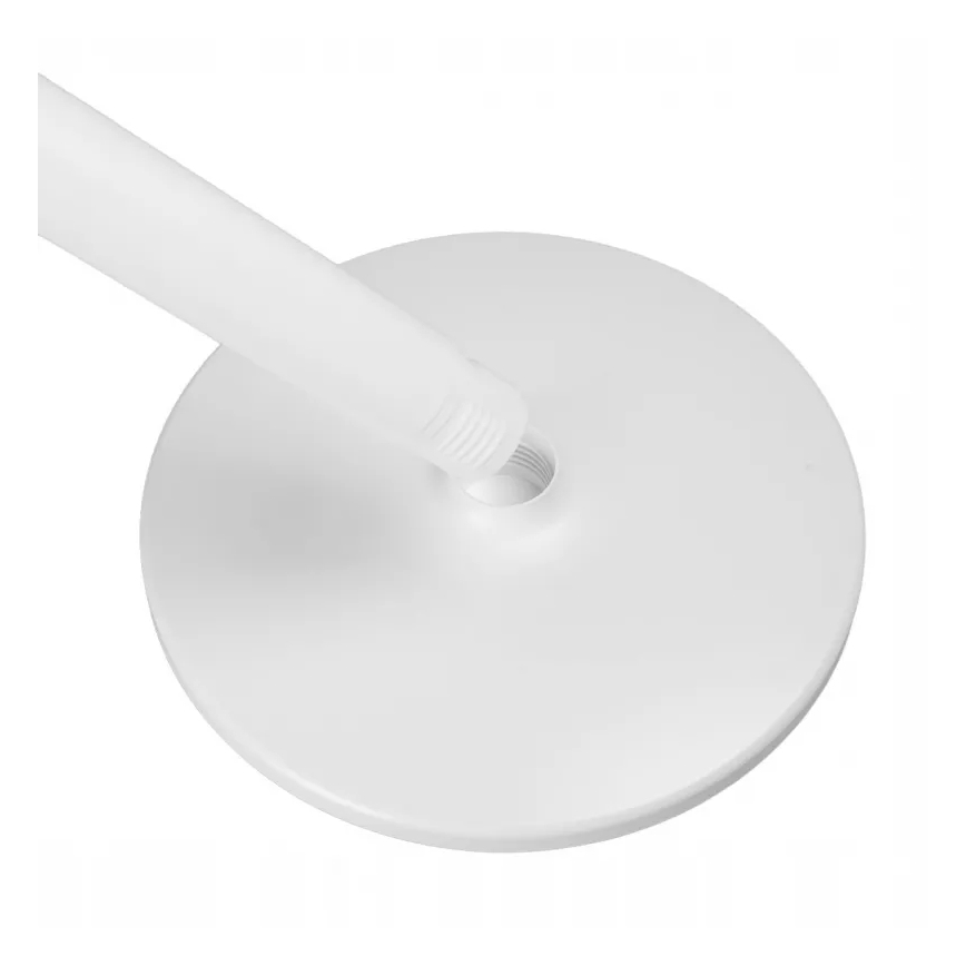 LED Punjivi podni ventilator sa LED osvetljenjem LED/4,8W/5V USB 7200 mAh beli + daljinski upravljač