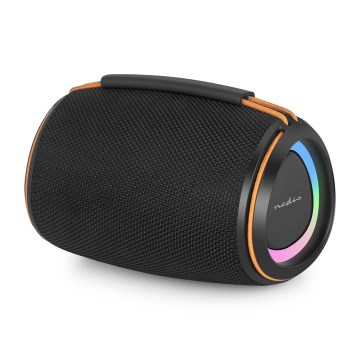 LED punjivi zvučnik 40W/1200 mAh IPX4 crni