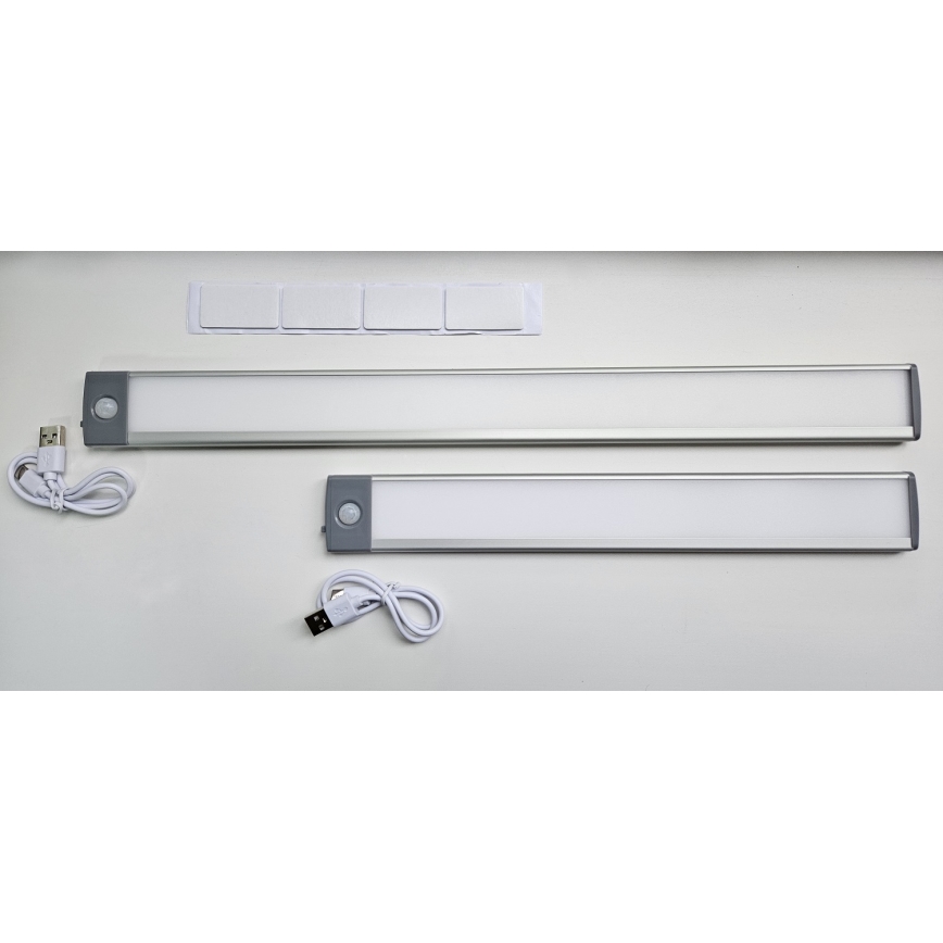 LED punjivo osvetljenje za nameštaj sa senzorom LED/2,5W/5V USB 800 mAh 4200K 32,5 cm