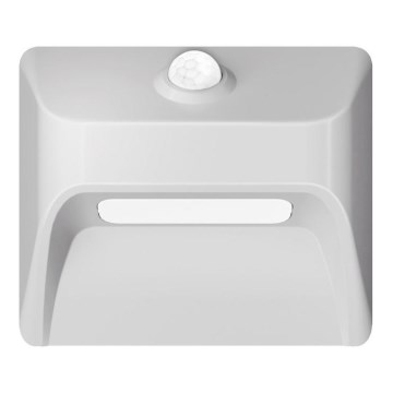 LED punjivo svetlo za stepenište sa senzorom pokreta i sumraka STEP LIGHT LED/0,3W/3,7V 2200 mAh IP53 bela