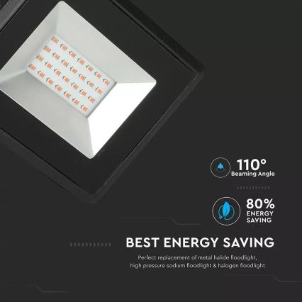 LED reflektor LED/20W/230V IP65 ružičasto svetlo
