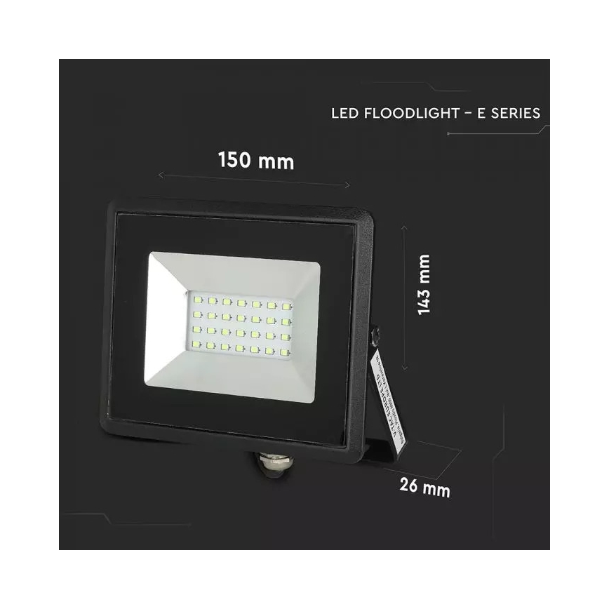 LED reflektor LED/20W/230V IP65 zeleno svetlo
