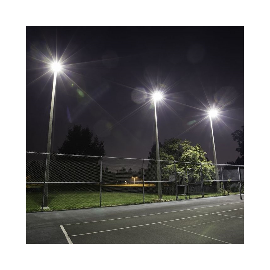 LED Reflektor LED/300W/230V 4000K IP65 crni
