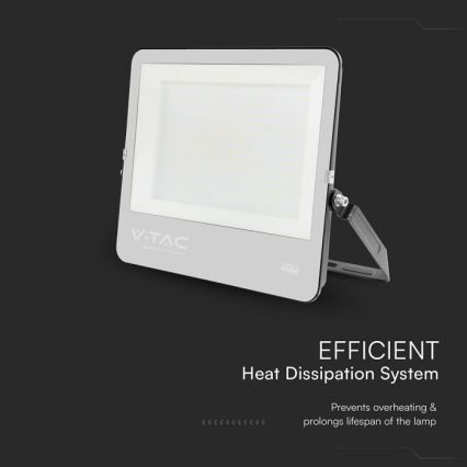 LED Reflektor LED/300W/230V 4000K IP65 crni
