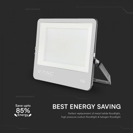 LED Reflektor LED/300W/230V 4000K IP65 crni