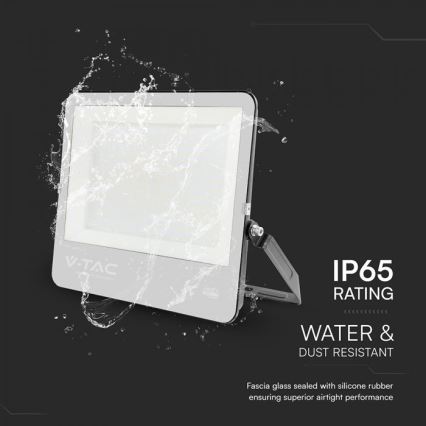 LED Reflektor LED/300W/230V 4000K IP65 crni